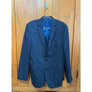 Kenneth Cole Reaction Navy Suit Jacket | 44L W37